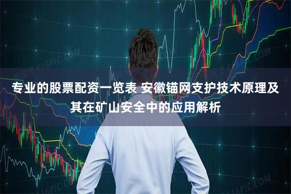 专业的股票配资一览表 安徽锚网支护技术原理及其在矿山安全中的应用解析